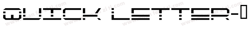 Quick Letter字体转换